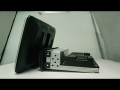 GPS Navigation Single Din Car Radio 1024*600 Screen Resolution