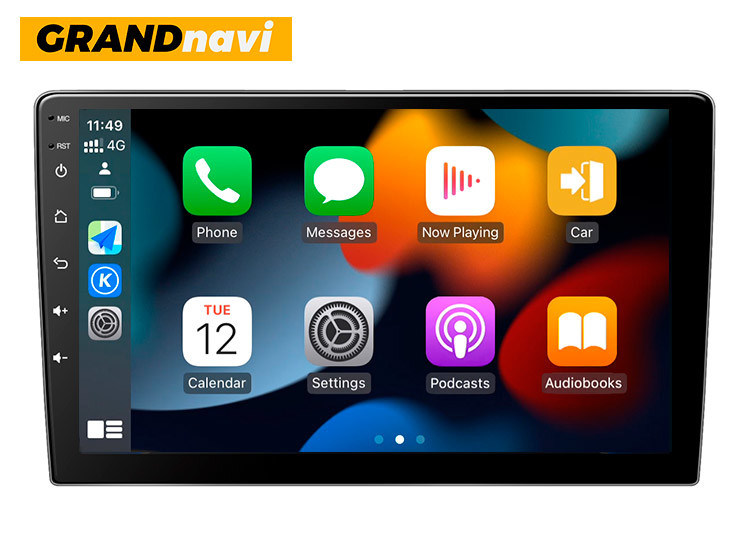 2.5D 10 Inch Touchscreen Bluetooth Navigation Display Car Android ...